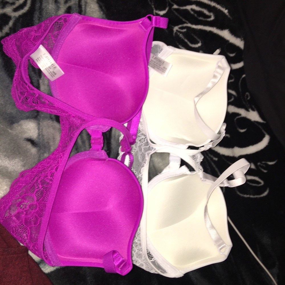 Lace Racerback Close Front Bra - Picture 2 of 3